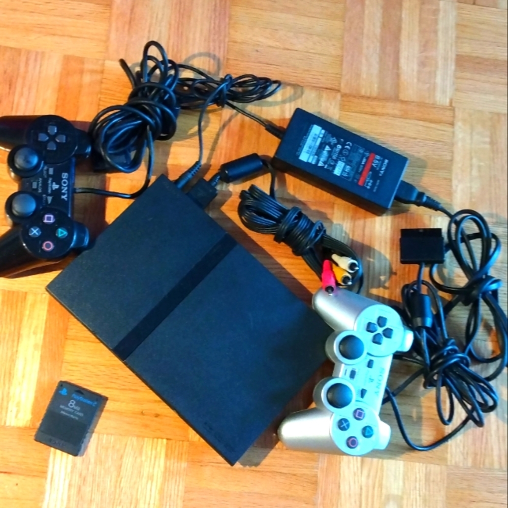 PlayStation 2 Slim Black